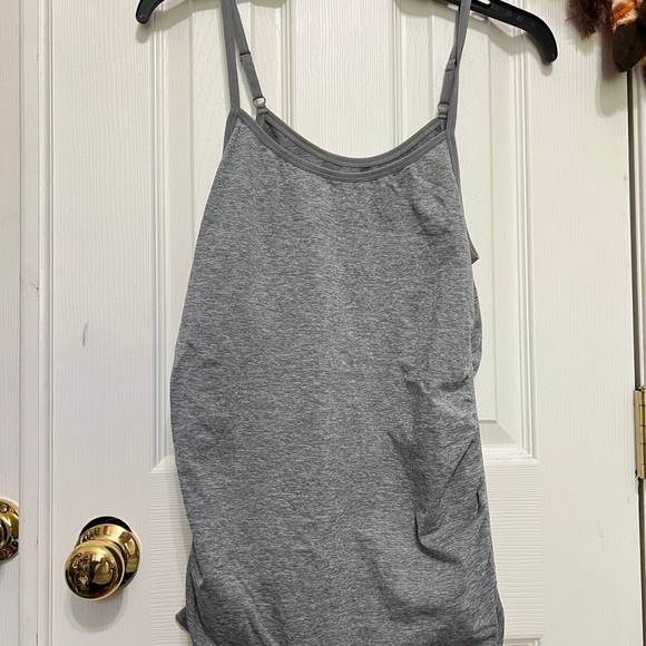 Sonoma Tops - Sonoma Gray Fitted Camisole Maternity Top